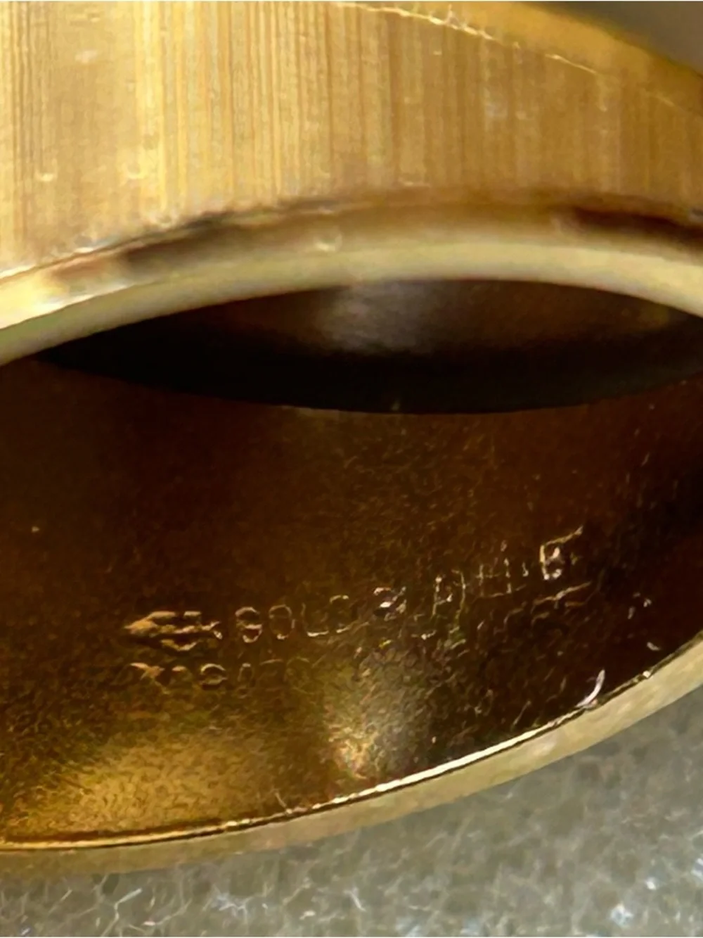 Vintage Uncas Gold Plated Ring - Picture 8 of 9